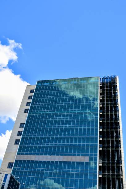 istock Elements of the facade of an office building 1395647149