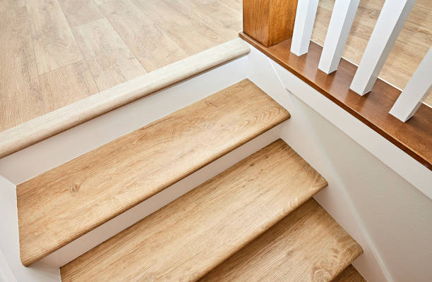 istock Wooden stairs 1395652275