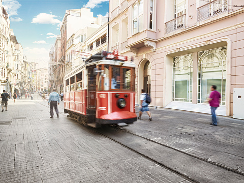 Taksim-Tünel tramway.