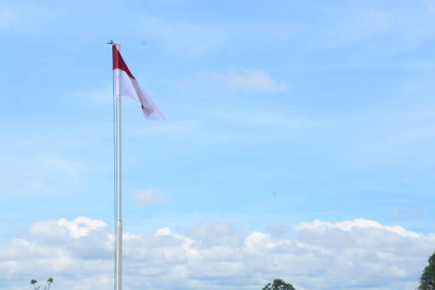 istock flag Indonesian. Hut RI 1395656610