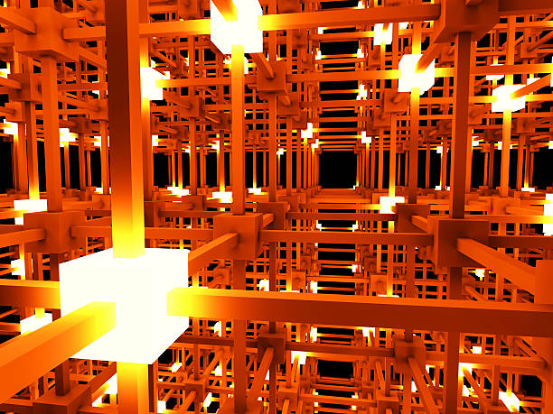 в grid - computer network topology стоковые фото и изображения