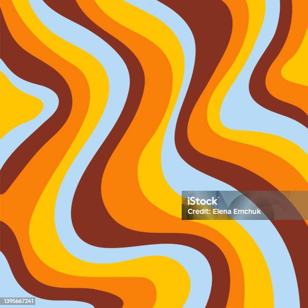 Abstract Square Wave Vector Abstract Square Background With Colorful Waves Stock Illustration ...