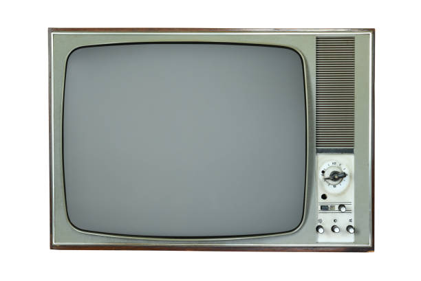 istock The old TV on the isolated.Retro technology concept. 1395668606