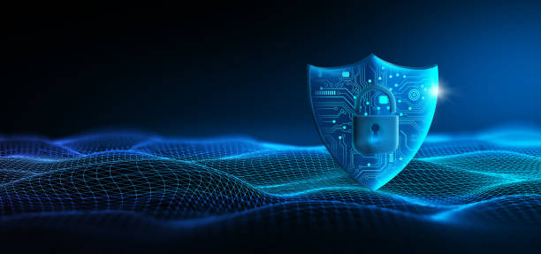 istock Virus Protection, Cyber attack block, Cyber Security, and Information privacy Concept. 1395679108