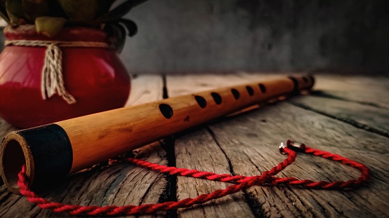 the flute is the true magical rod that changes all it touches in the inward world; an enchanter's wand at which the secret depths of the soul open. The inward world is the true world,