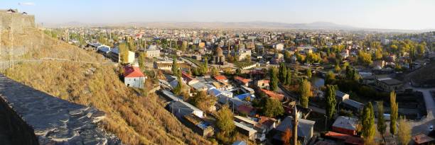 istock Kars city from Kars Castle (Turkey) 1395687080