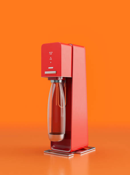 istock Retro shaker, vintage kitchen appliance side view, 3d rendering 1395690148