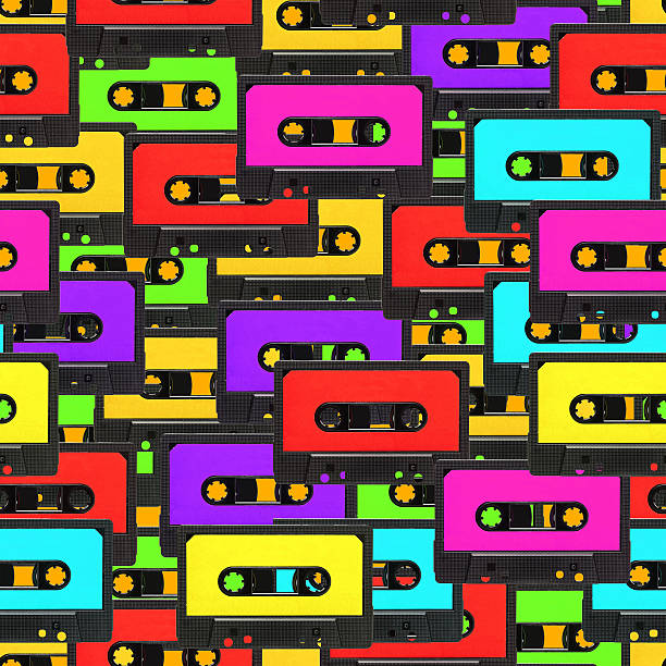 istock Seamless audio tape background 139569050