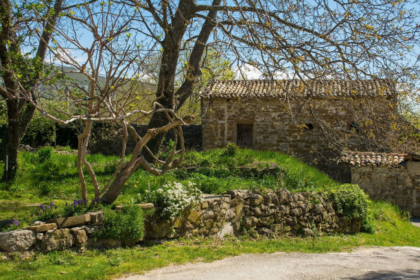 istock Roc in Istria, Croatia 1395692233