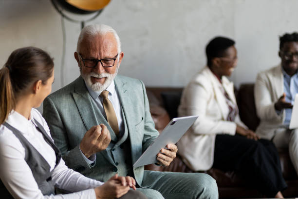 istock Team preparing for a business meeting 1395698693
