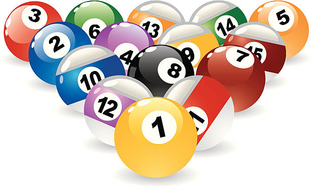 billard-bälle - poolkugel stock-grafiken, -clipart, -cartoons und -symbole