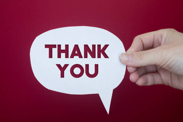 istock Speech bubble in front of colored background with Thank You text. 1395704685