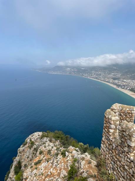 istock Sea calmness in Alanya Castle 1395706917