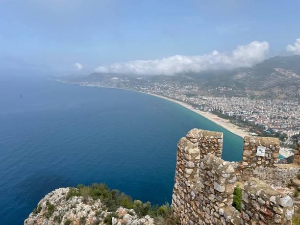 istock Sea calmness in Alanya Castle 1395706999