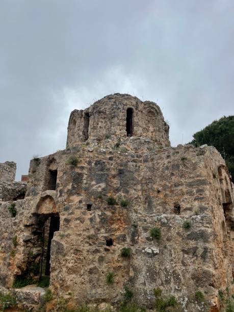 istock Sea calmness in Alanya Castle 1395707337