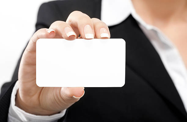 istock Business card closeup 139570962