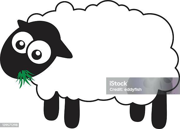 Faim De Mouton Vecteurs libres de droits et plus d'images vectorielles de Agneau - Animal - Agneau - Animal, Aliment, Faune