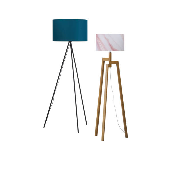 istock floor lamp isolated on white background with clipping path 1395716872