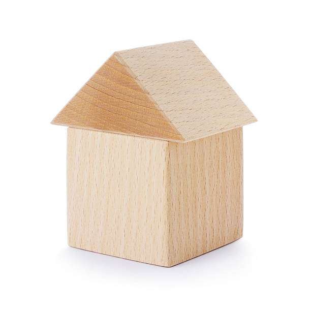istock Wooden toy house. 139572501