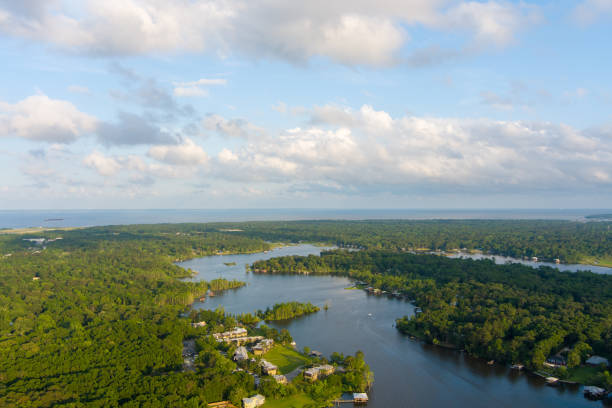 istock Dog River and Mobile Bay 1395726904