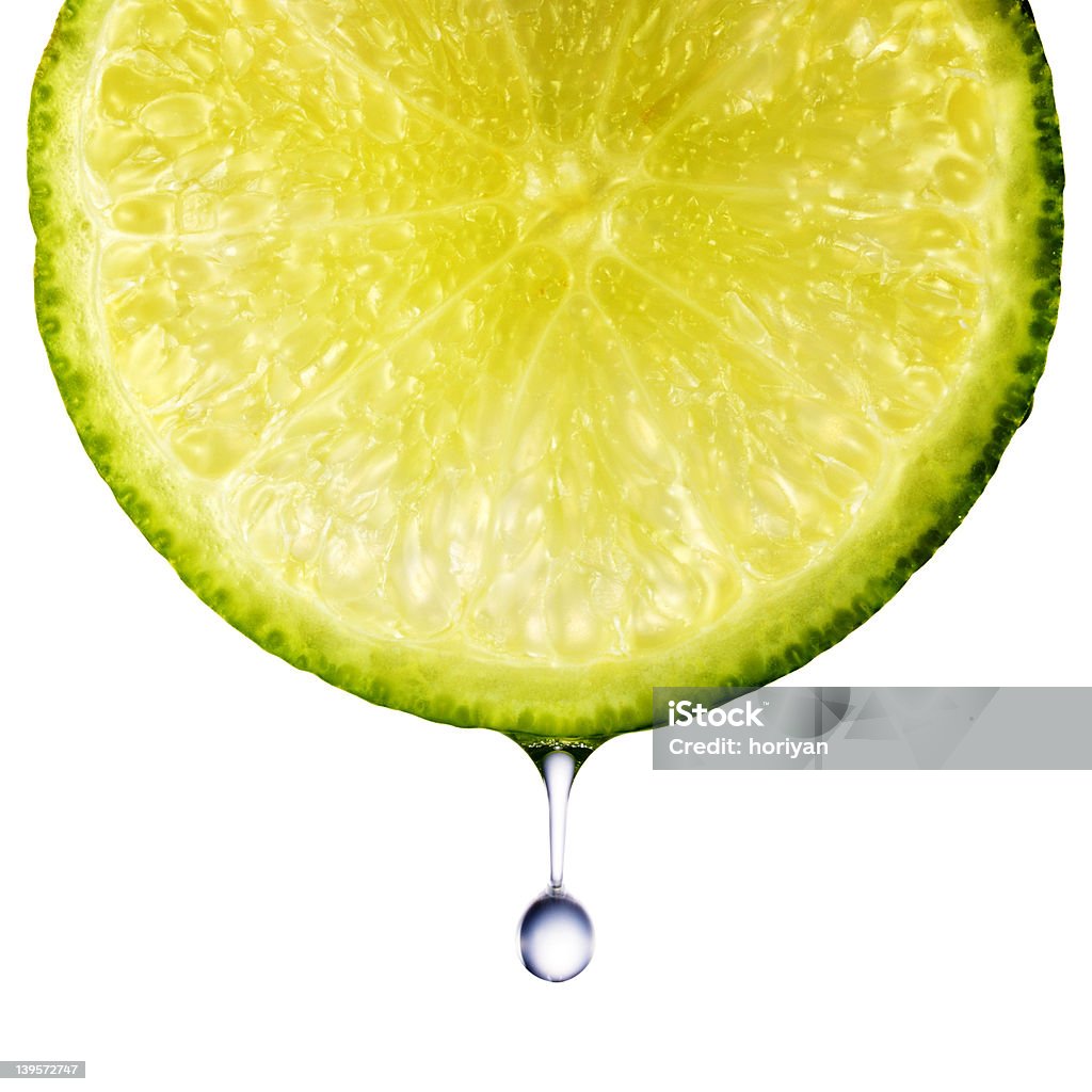 Gros plan des tranches de citron vert - Photo de Agrume libre de droits