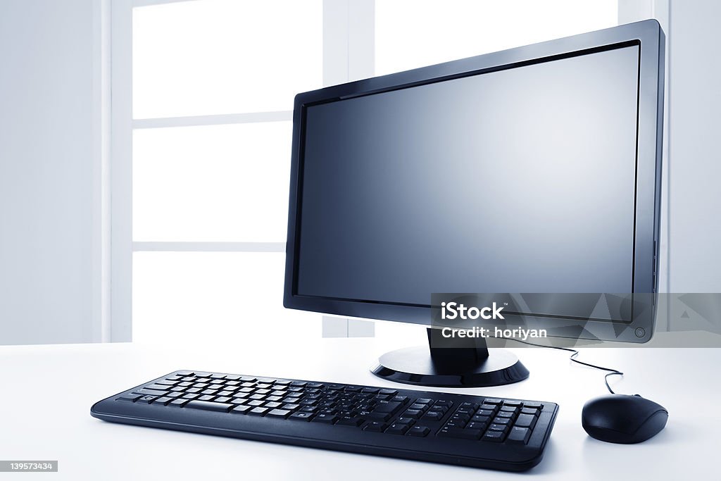 Computador Desktop - Foto de stock de Computador royalty-free