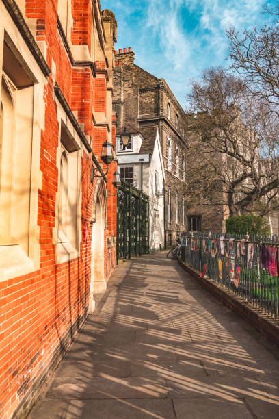 istock Traditional houses in Cambridge, England 1395748283