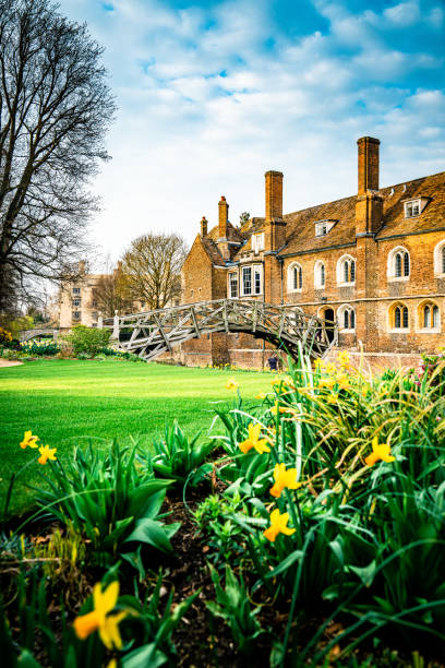 istock Mathematical Bridge over the river Cam in Cambridge 1395748333