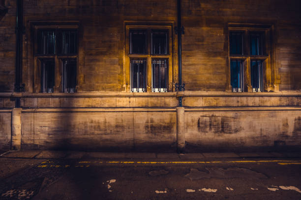 Night scene of Cambridge, UK