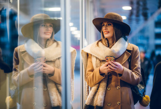 istock Woman using phone on street 1395752368