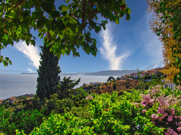 istock Glossa village in Skopelos island 1395760715