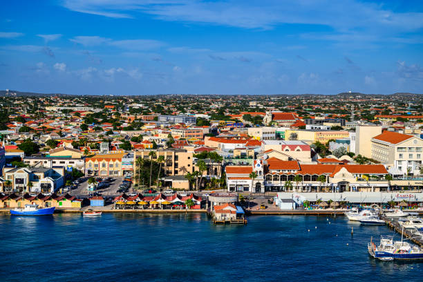 istock A view of Oranjestad's waterfront 1395763595