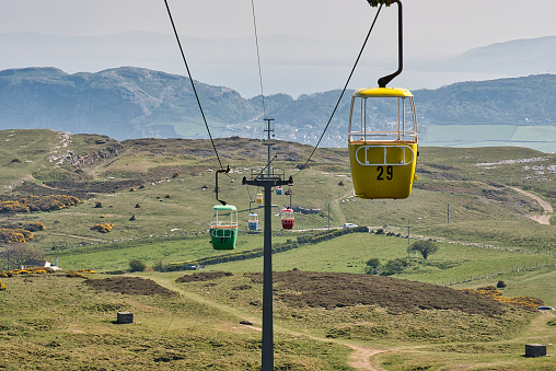 Public transport used to move the public up and down The Great Orme