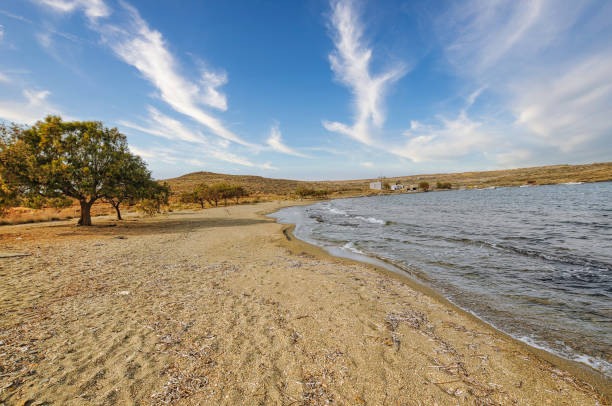 istock Platis Gialos in Serifos island 1395770023