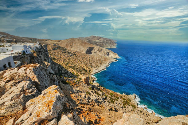 istock Island landscape, Folegandros Greece Cyclades 1395775332