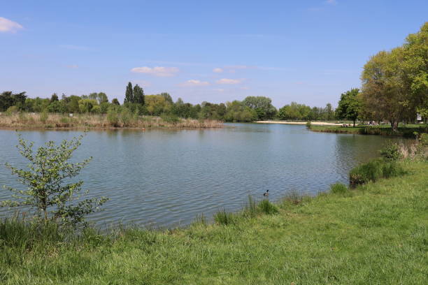 istock Chateauroux - Lac de Belle Isle 1395776388
