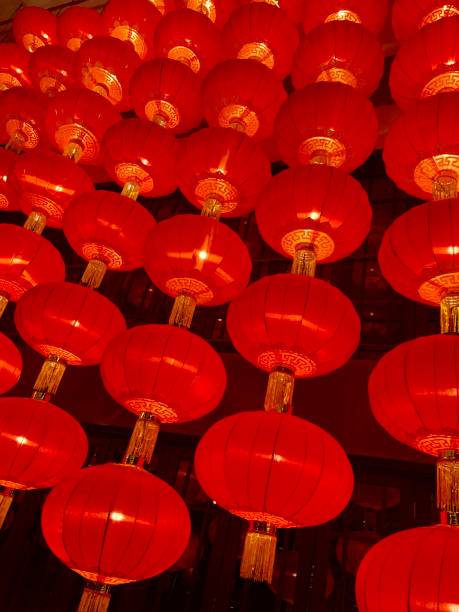 istock Traditional Chinese Paper Lanterns 1395788276