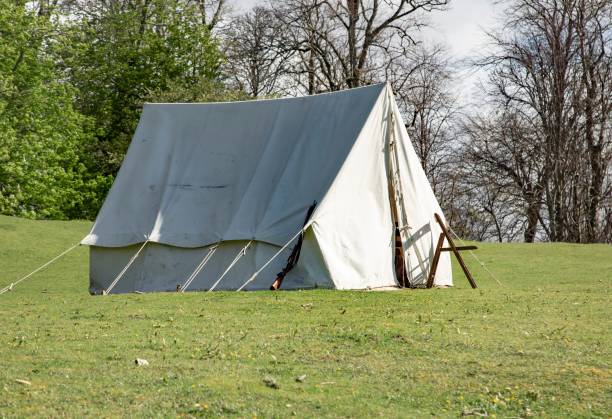 istock 18th Century Military Tent. 1395793418