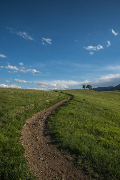 Rolling Hills of the Front Range of Colorado in Boulder, Colorado, United States