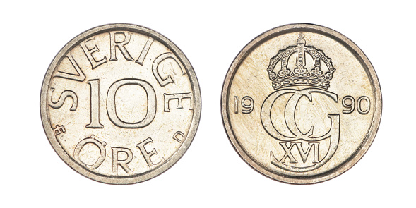 Euro money coin