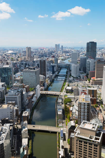 istock Nakanoshima cityscape 1395827792