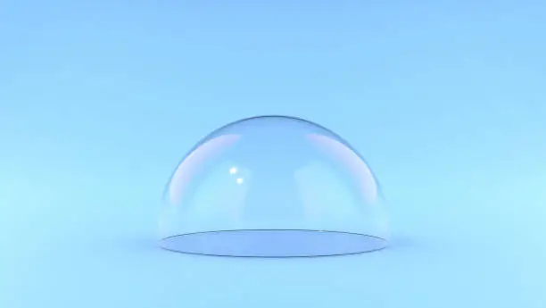 Photo of Transparent Dome with Reflections