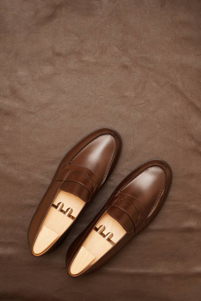 istock New coin loafers. 1395840122