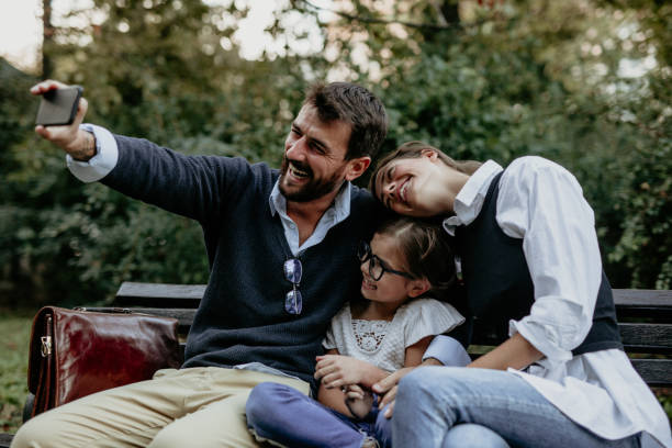 istock Selfie family time 1395840790