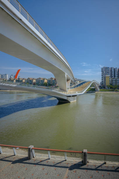 istock Wuchazi bridge in Chengdu on a sunny day 1395841792