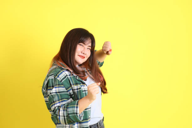 istock Chubby Asian Woman 1395841944