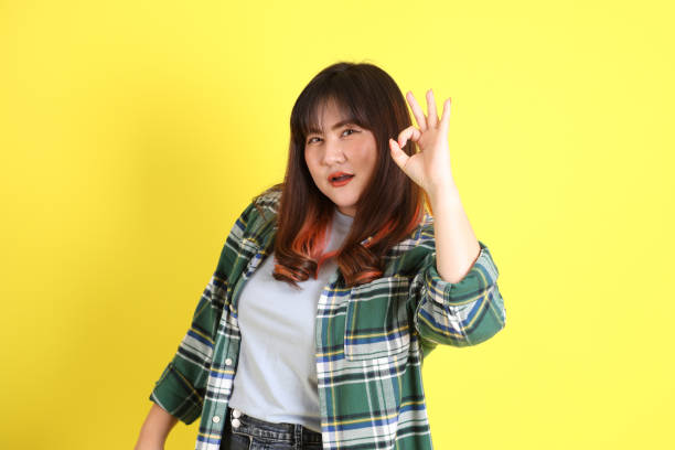 istock Chubby Asian Woman 1395842020