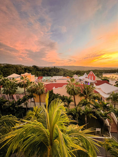 istock Views from resort room of beach 1395845854