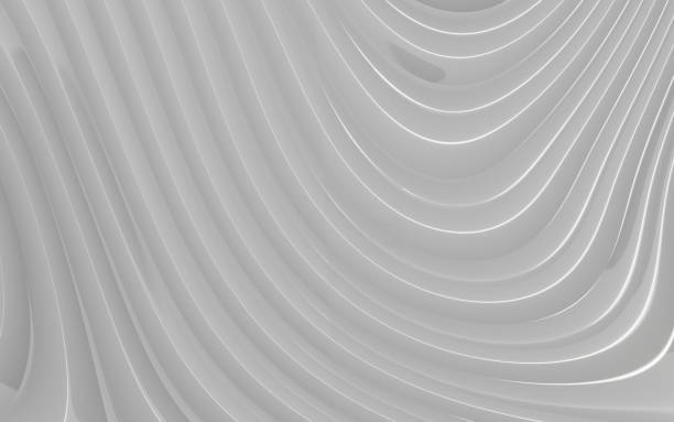 istock Dark waves abstract background pattern. Black and white monochrome abstract background 1395847275