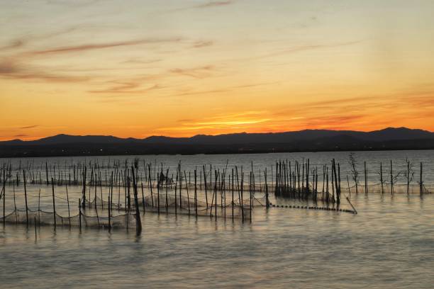 istock sunset in the lagoon of valencia 1395857112